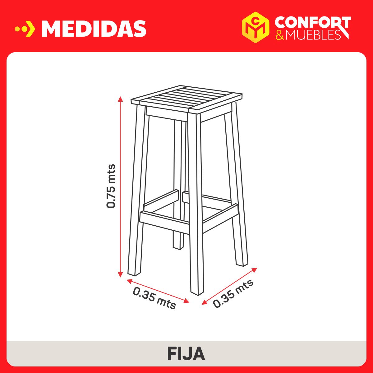 Mesa Barra Alta Bar Eucaliptus